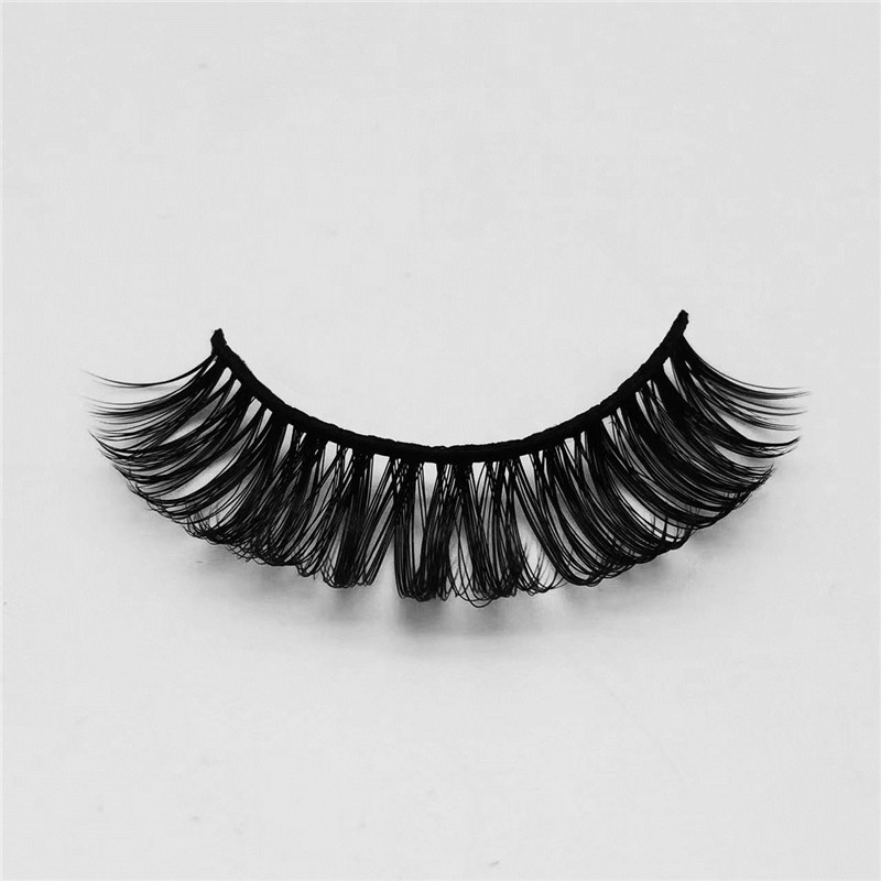 15 мм Cat-Eye Lashes D Curl Russian Strip Lashes