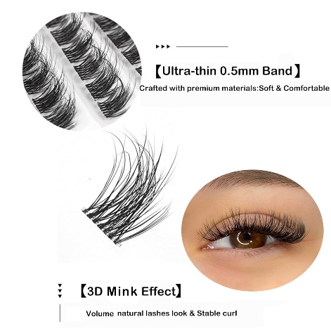 Нарощення вій Mega Volume Eyelash своїми руками за допомогою Pingdu Sparkling Eyelash®