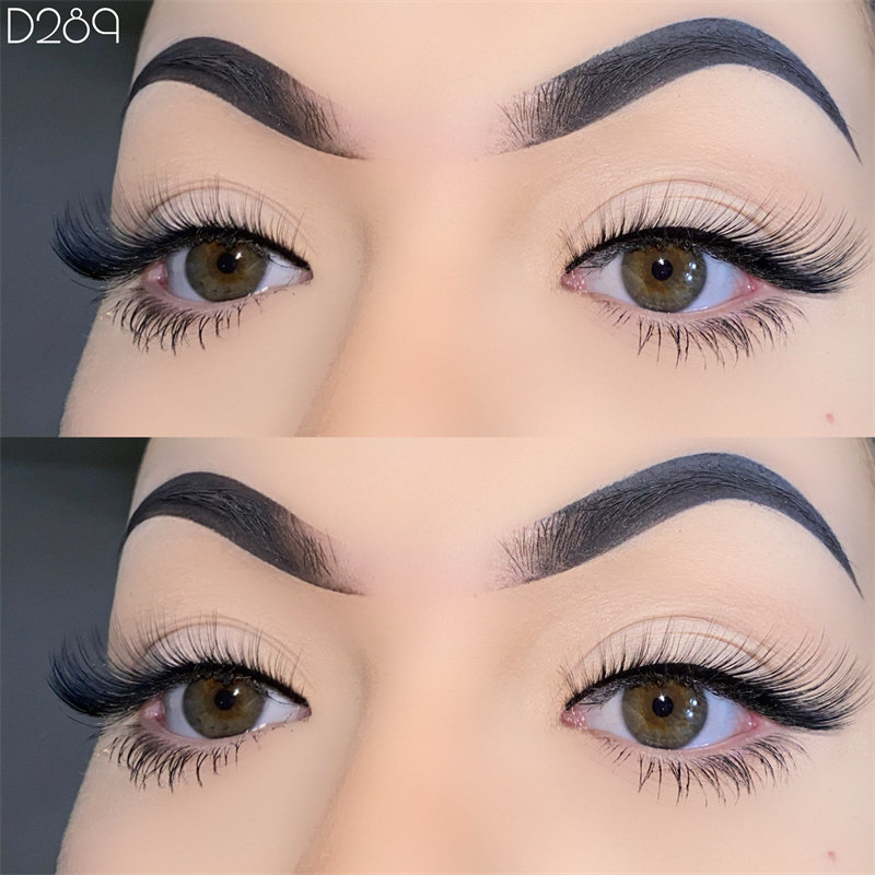 Fox Eye Lashes Wispy Накладні вії Natural Look L Curl