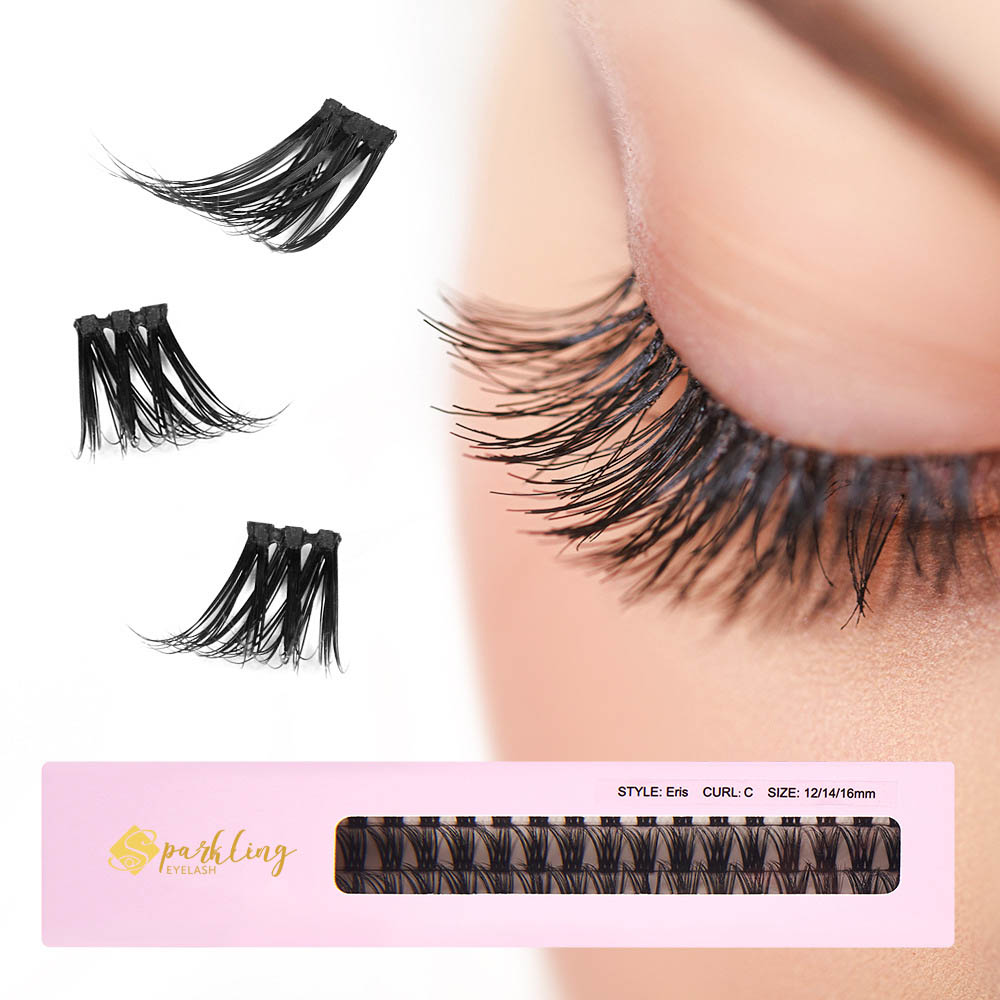 DIY Eyelash Extension D Curl Long Individual Lashes