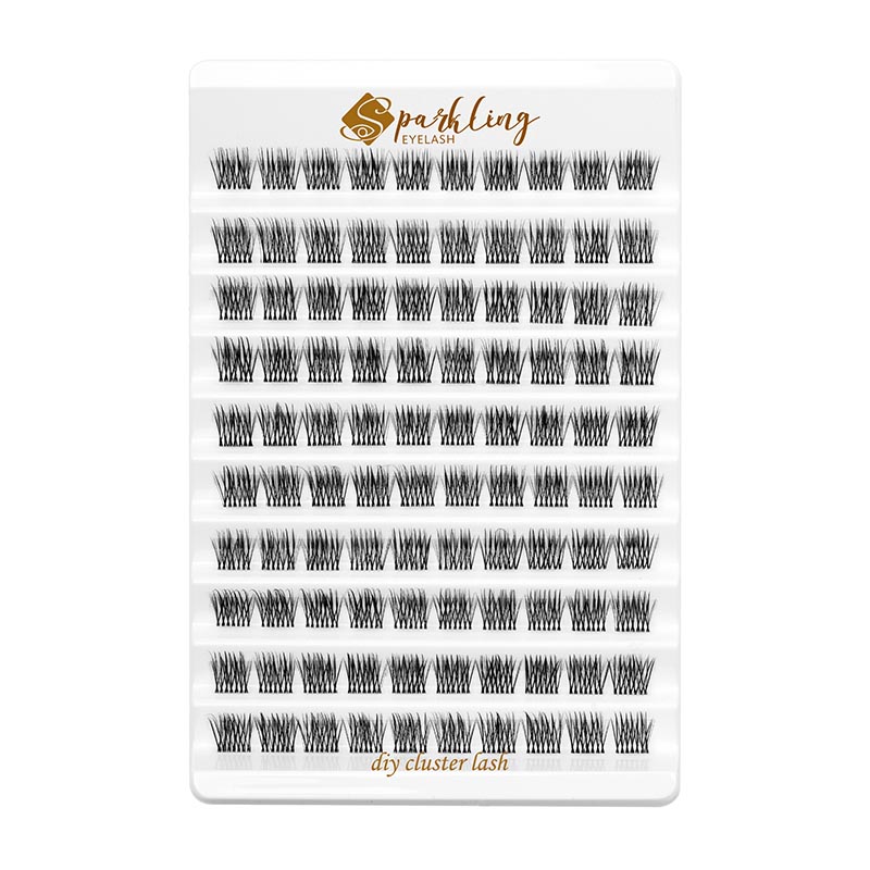 Риб'ячий хвіст Готовий віяло DIY Eyelashes Cluster