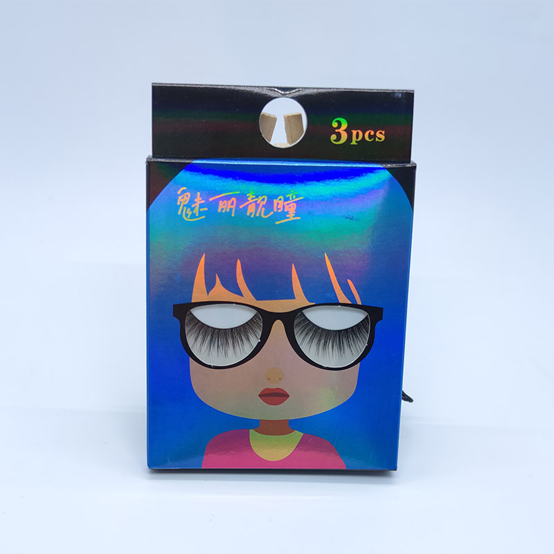 М’яка бавовняна стрічка Natural Look Wispy Lashes 3D Eyelashes 3 Multi-Pack